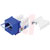 Quest Technology International, Inc. - NLJ-6502 - UL BLUE 8P8C CAT6 LOCJACK KEYSTONE JACKS|70277435 | ChuangWei Electronics