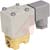 SMC Corporation - VXN22GG - DIN Term 24VDC C37 Body 7/32in Orifice 1/4inNPT Port NC Air/Water Solenoid Valve|70233816 | ChuangWei Electronics