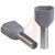 Altech Corp - 2799.0 - 0.87 in. 0.63 in. Gray HH 2 x 4.0/22 2 12 AWG Ferrule, Dual Wire|70078439 | ChuangWei Electronics