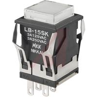 NKK Switches LB15SKW01-5D05-JB