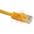 HellermannTyton - PCYEL25 - Cat5e Ethernet Cable Assembly Yellow 7.62m PC5E LSZH/FRNC|70332277 | ChuangWei Electronics