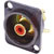 Neutrik - NF2D-B-2 - Jacks RCA D series style- red- black|70549093 | ChuangWei Electronics