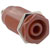 Pomona Electronics - 6387-ST-T-2 - Brass 15 A 1000 V (RMS) Red Safety Shrouded Banana Jack Banana Plug|70198399 | ChuangWei Electronics