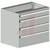 Sovella Inc - 60949302 - casters 2x5.91 3x3.94 Drawer unit 75/66-2|70742352 | ChuangWei Electronics