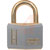 ABUS USA - T84MB/40 KA GREY - Gray KA Shackle 13/16in H 1/4in D 1-13/16in W 4 Pin Vinyl Casing Brass Padlock|70567133 | ChuangWei Electronics