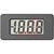 Lascar Electronics - V 125 (PK OF 10) - 9 VDC 0.5 in. 3-1/2 Digit LCD Volt Meter Meter Type Module, Voltmeter|70101352 | ChuangWei Electronics